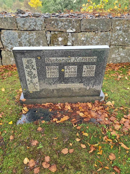 Grave number: K1 15    49, 50