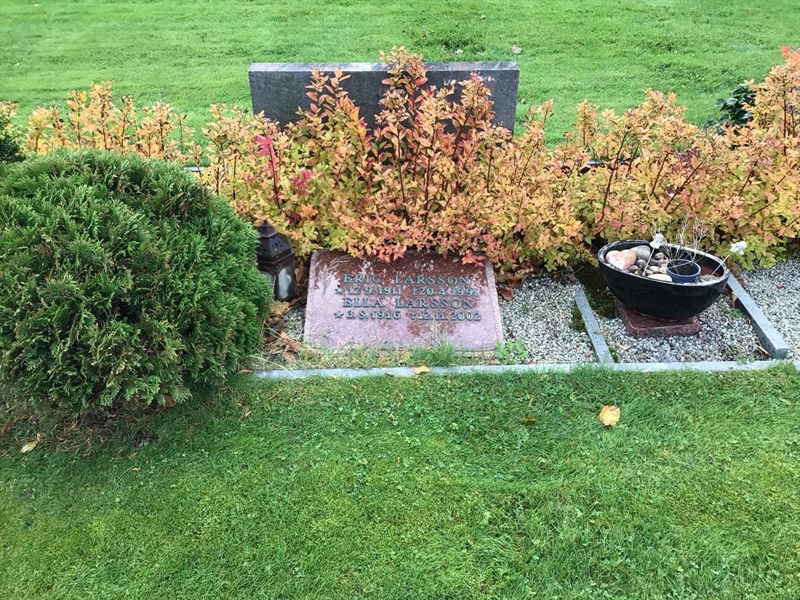 Grave number: LM 4 400  099, 100