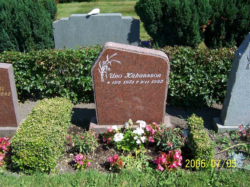 Grave number: 5 J     6