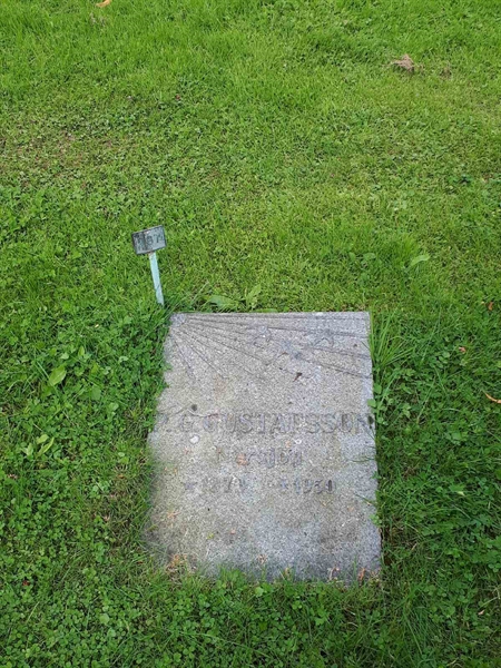 Grave number: NK A A   287