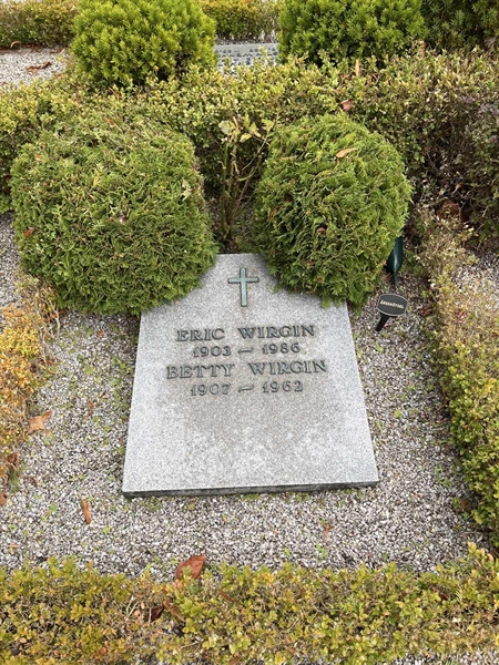 Grave number: VK I:u    19