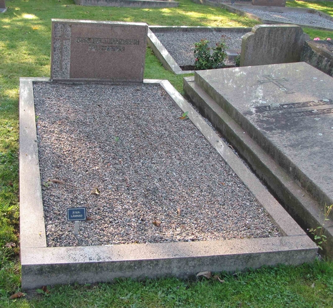 Grave number: FK SYREN   021