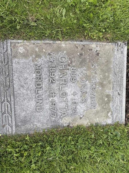 Grave number: SÄ MEL  1333