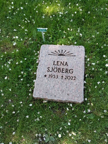 Grave number: Ö U09    92