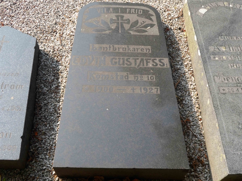 Grave number: SK A    31