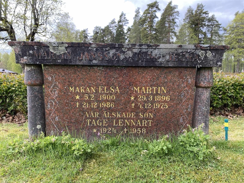 Grave number: 1 04 176, 177