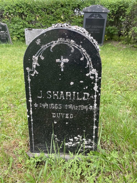 Grave number: DU AL    86