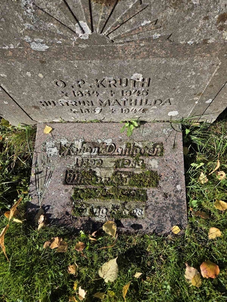 Grave number: Ö A B   323-324