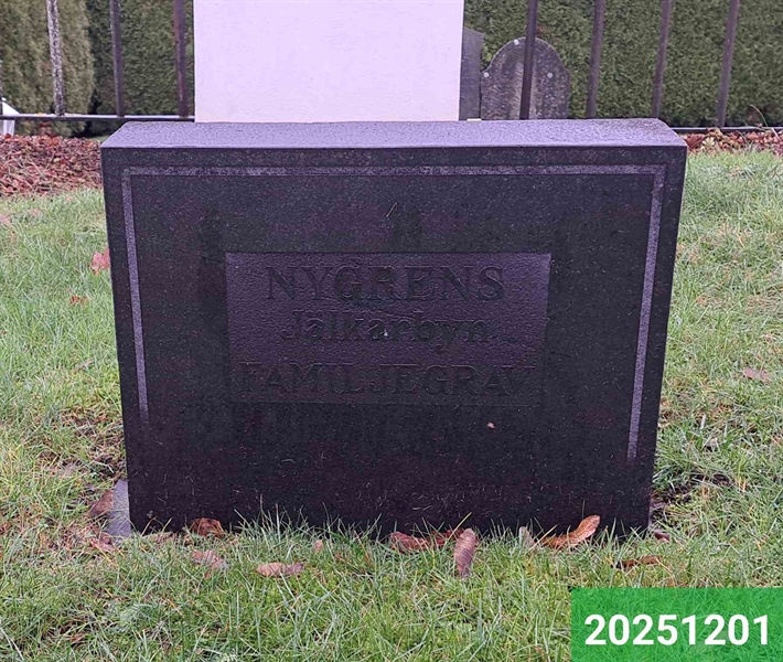 Grave number: 1 N    73