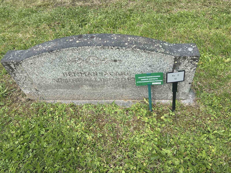 Grave number: 003 D    10