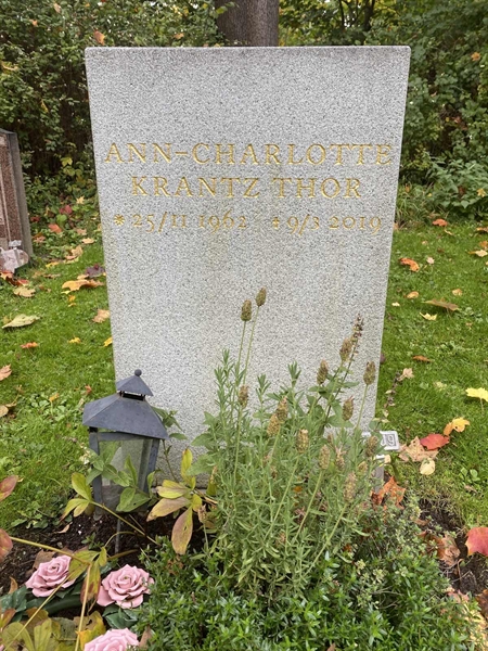 Grave number: 1 H   109