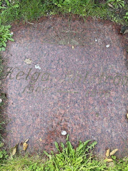 Grave number: EK J 1    64