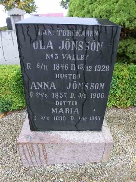 Grave number: ÖK J    008