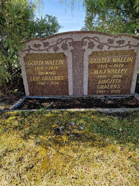 Grave number: 501 15 2533-2536