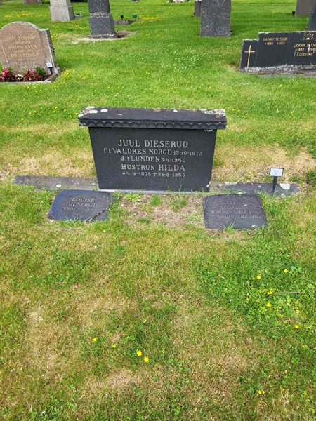 Grave number: kö 01 13    12