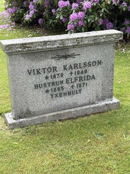 Grave number: SKF E    49, 50