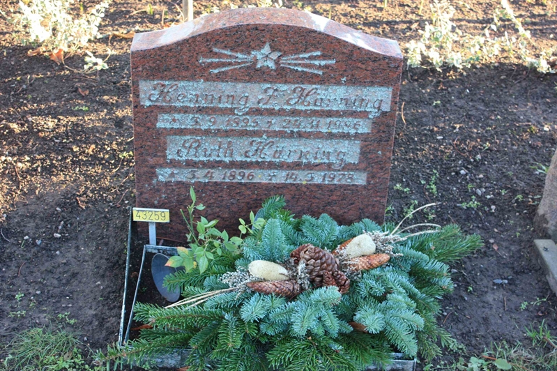 Grave number: Ö U10    59