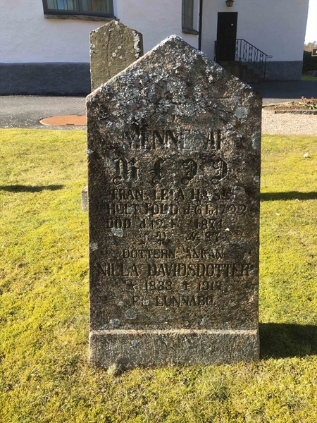Grave number: 1 G    16