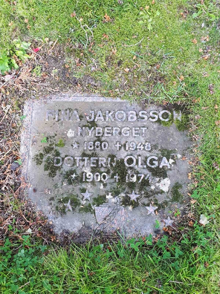 Gravnummer: NK A A   219