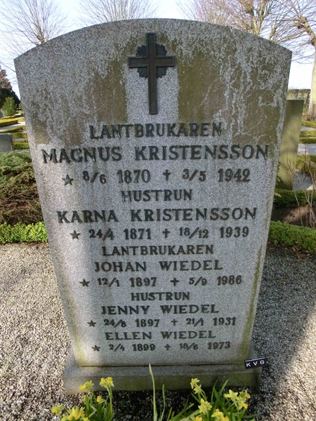 Grave number: SÅ    087