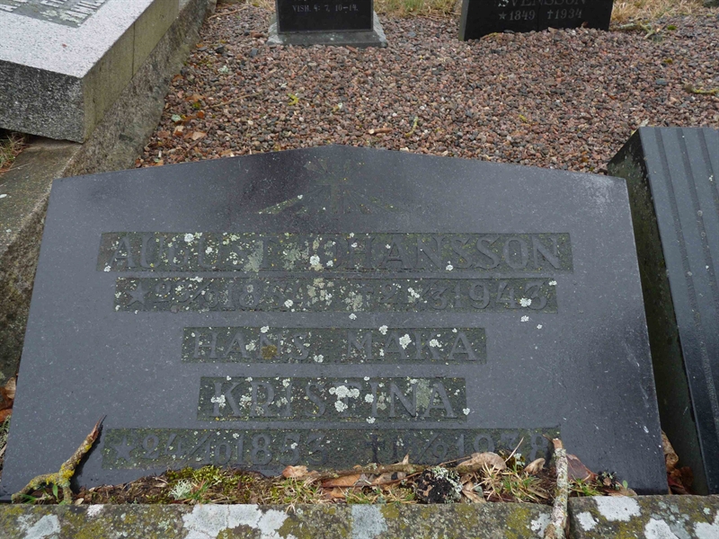Grave number: JÄ 1   31