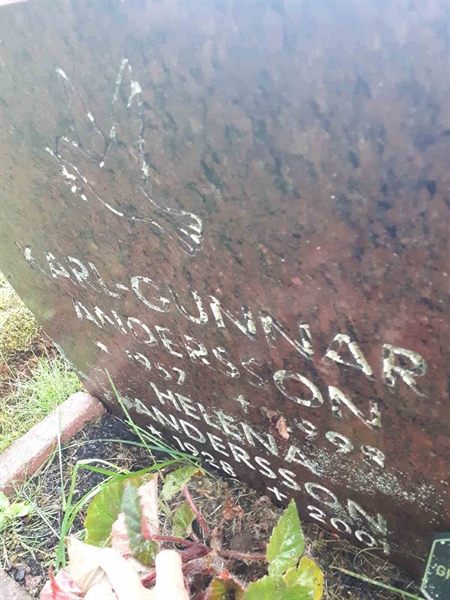 Gravnummer: NK F D   216