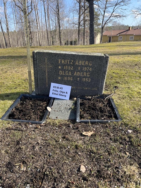 Hautatunnus: 03 B    45