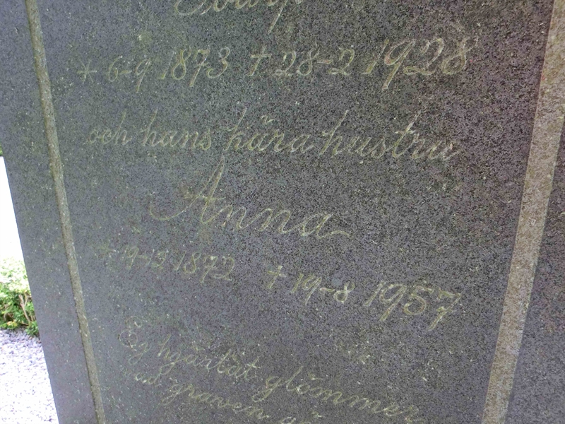 Grave number: KÄ A 031-034