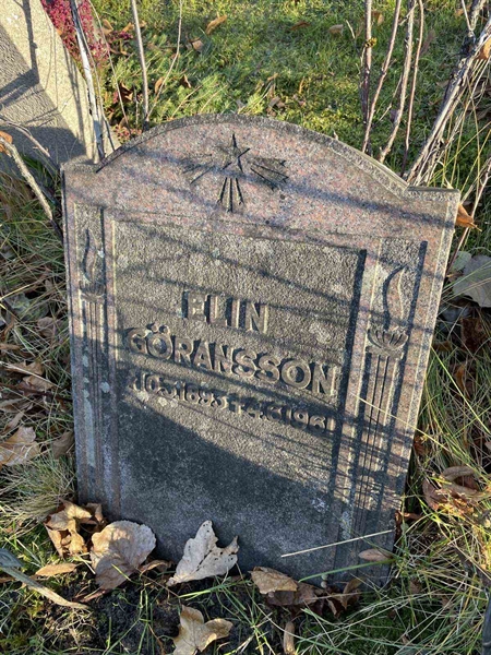 Gravnummer: GK A 3   590