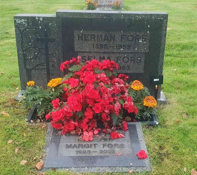 Grave number: 1 Z   209