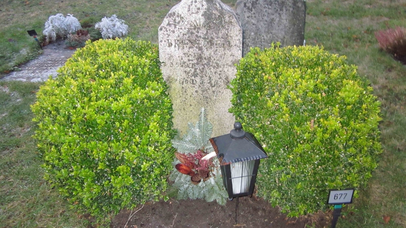 Grave number: KG B   677, 678
