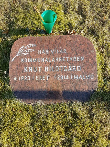 Grave number: RK UE     9