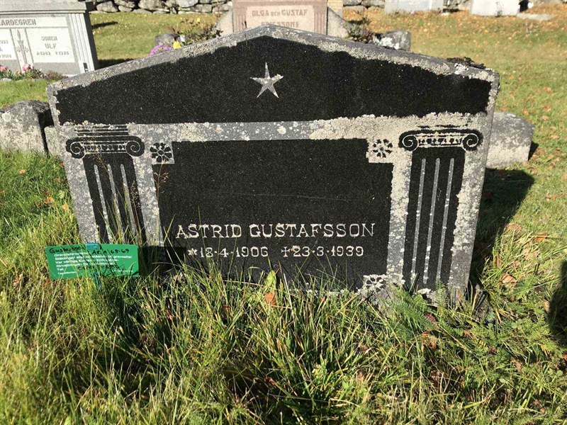Grave number: ÅR A    68, 69