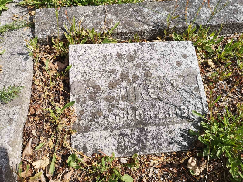 Gravnummer: SK E     8