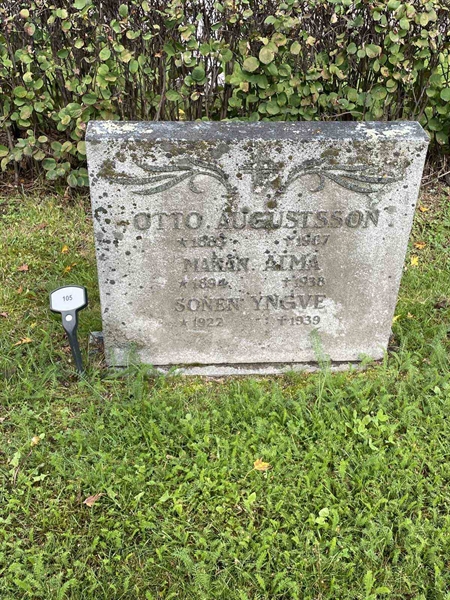 Grave number: 3   105