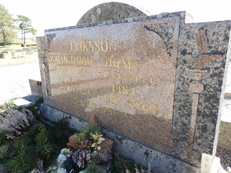 Gravnummer: BK B   123-124