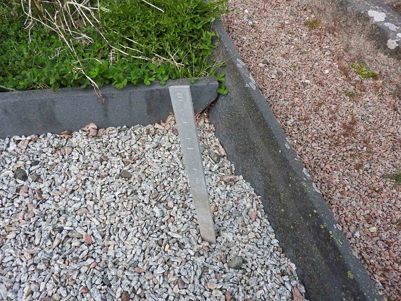 Gravnummer: BK B   174-175