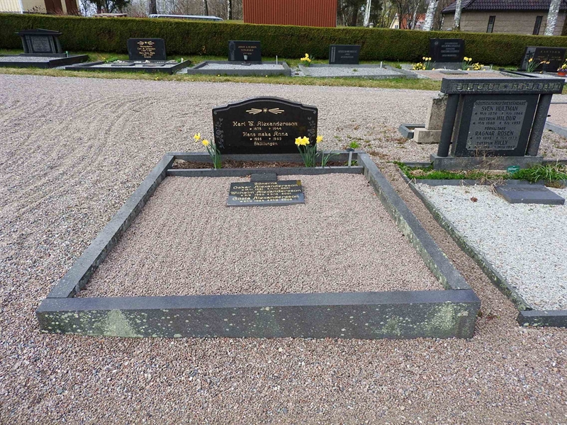 Gravnummer: BK B   172-173