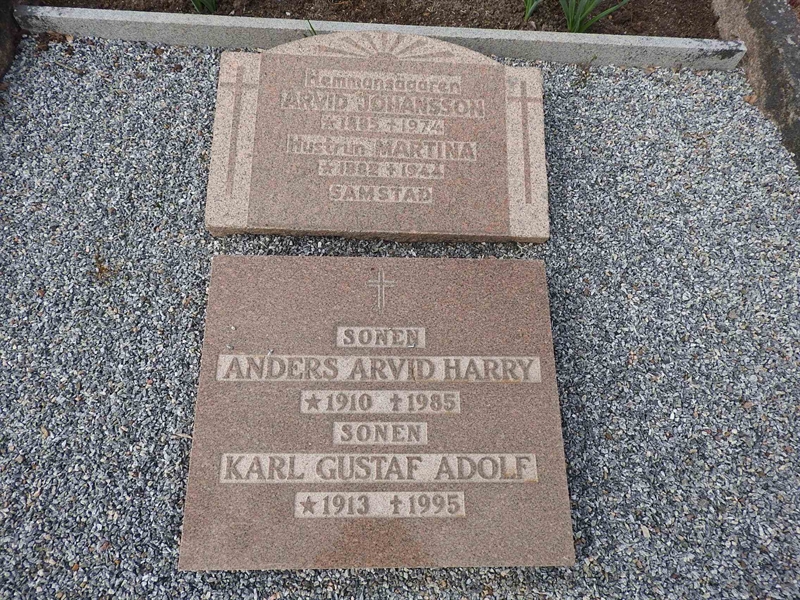 Gravnummer: BK B   176-177