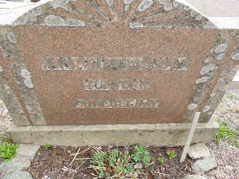 Gravnummer: BK B   212-213