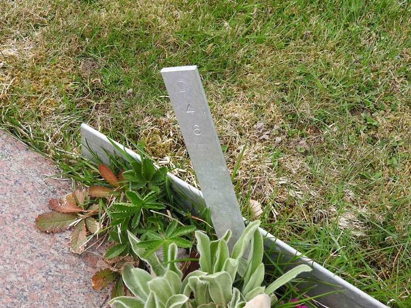 Gravnummer: BK D    46