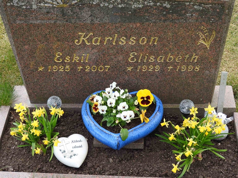 Gravnummer: BK D     1-2