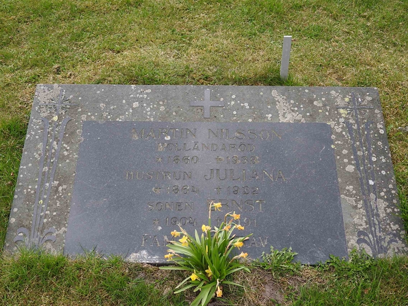 Gravnummer: BK D     8-9