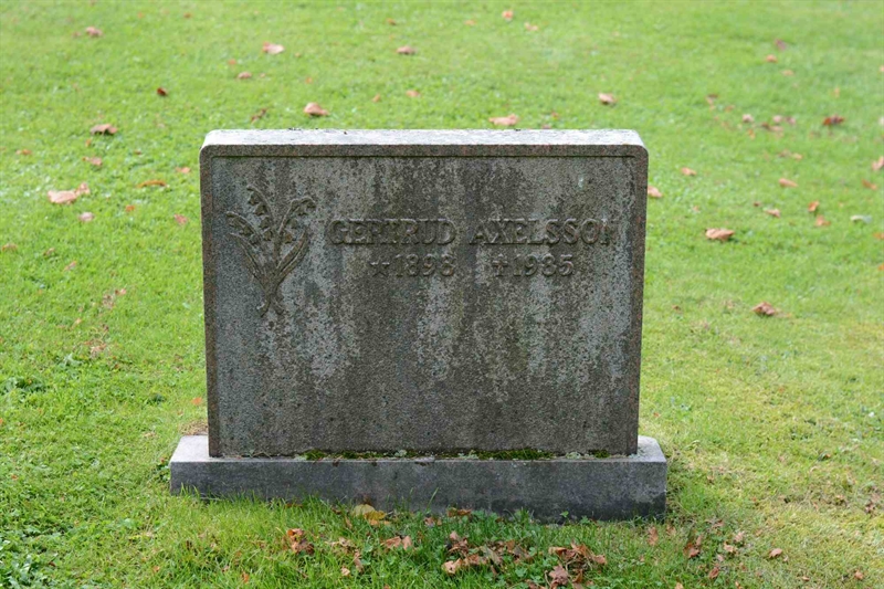 Grave number: 1 18   274