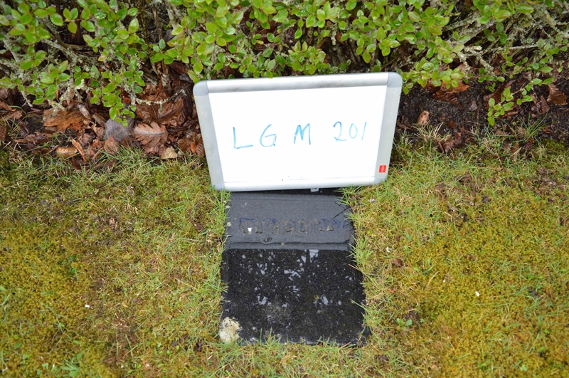 Grave number: LG M   201