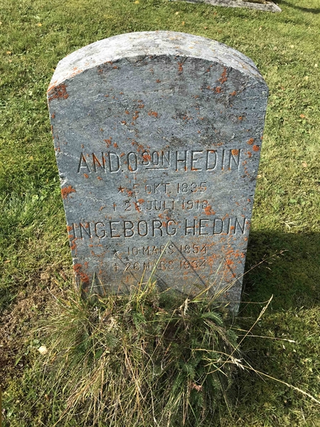 Grave number: HA A    17