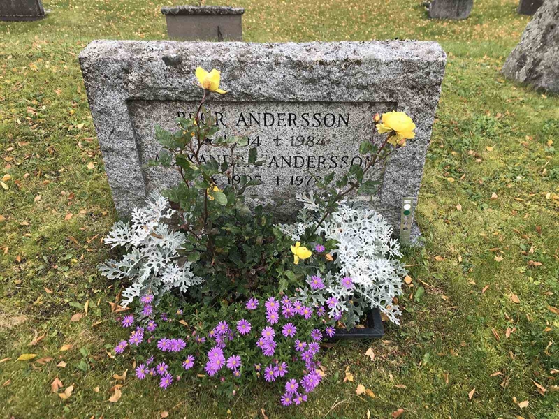 Grave number: ÅR A   325
