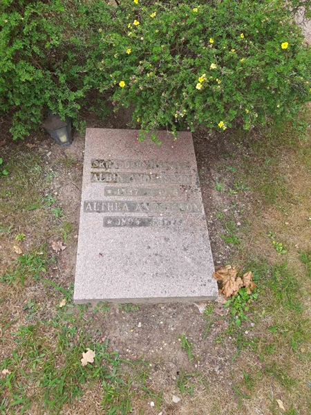 Grave number: M3 A    31, 32