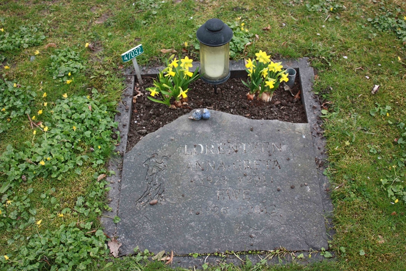 Grave number: Ö 47    32