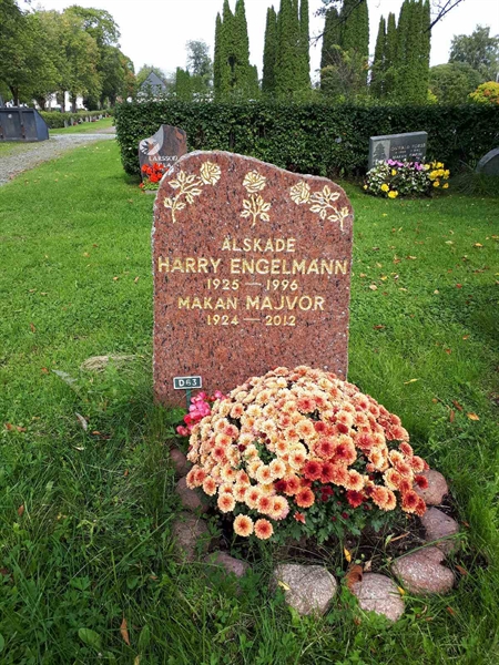 Gravnummer: NK F D    63